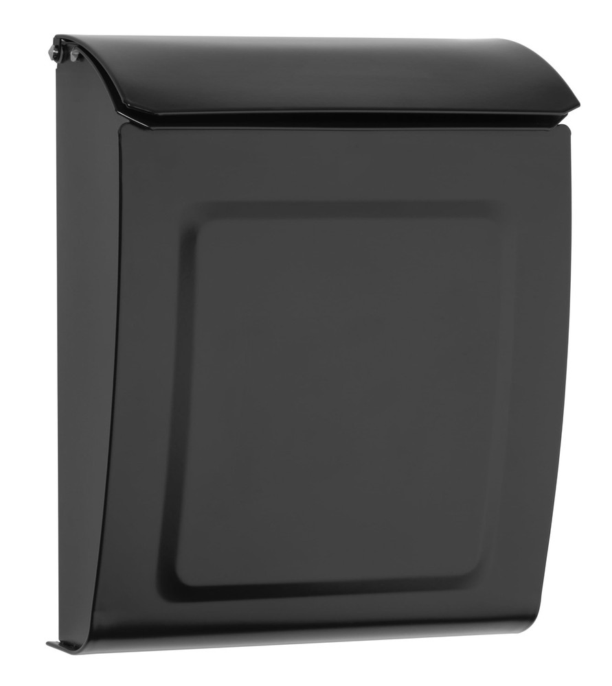 Aspen™ Locking, Vertical Wall-Mounted Mailbox for Outside, Modern Metal Galva...