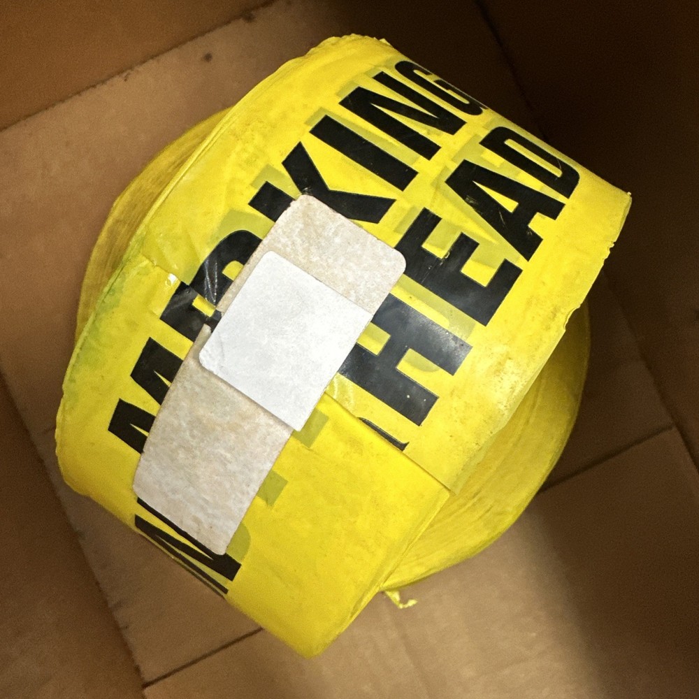 CAUTION MEN WORKING OVERHEAD - CAUTION TAPE 3” X 1000’