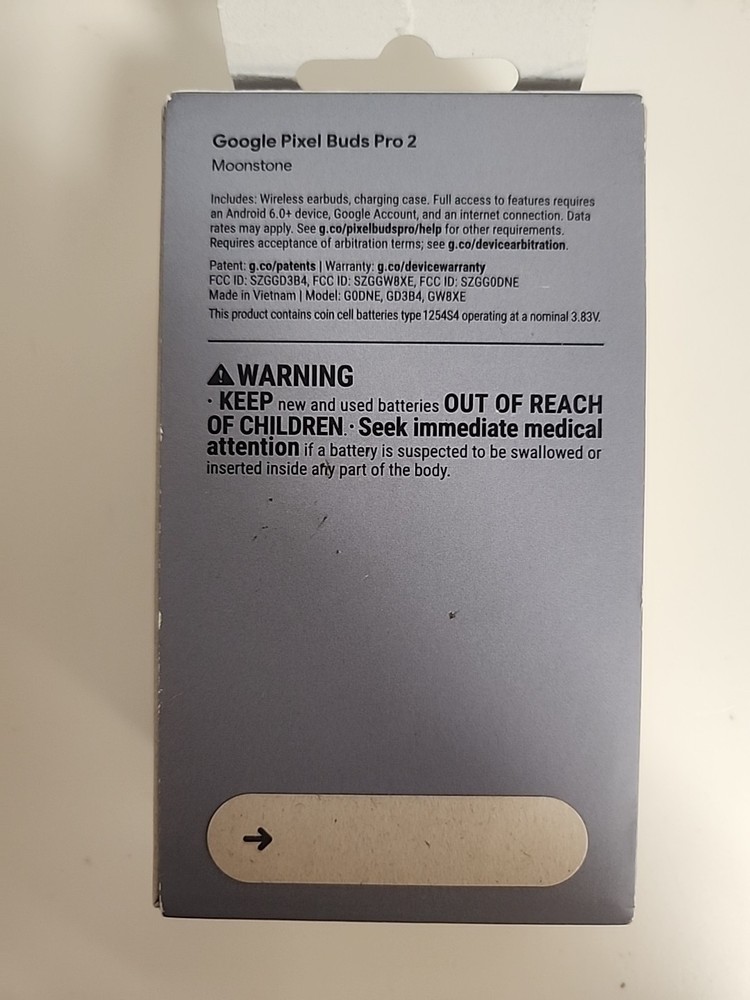 Google Pixel Buds Pro 2 Moonstone