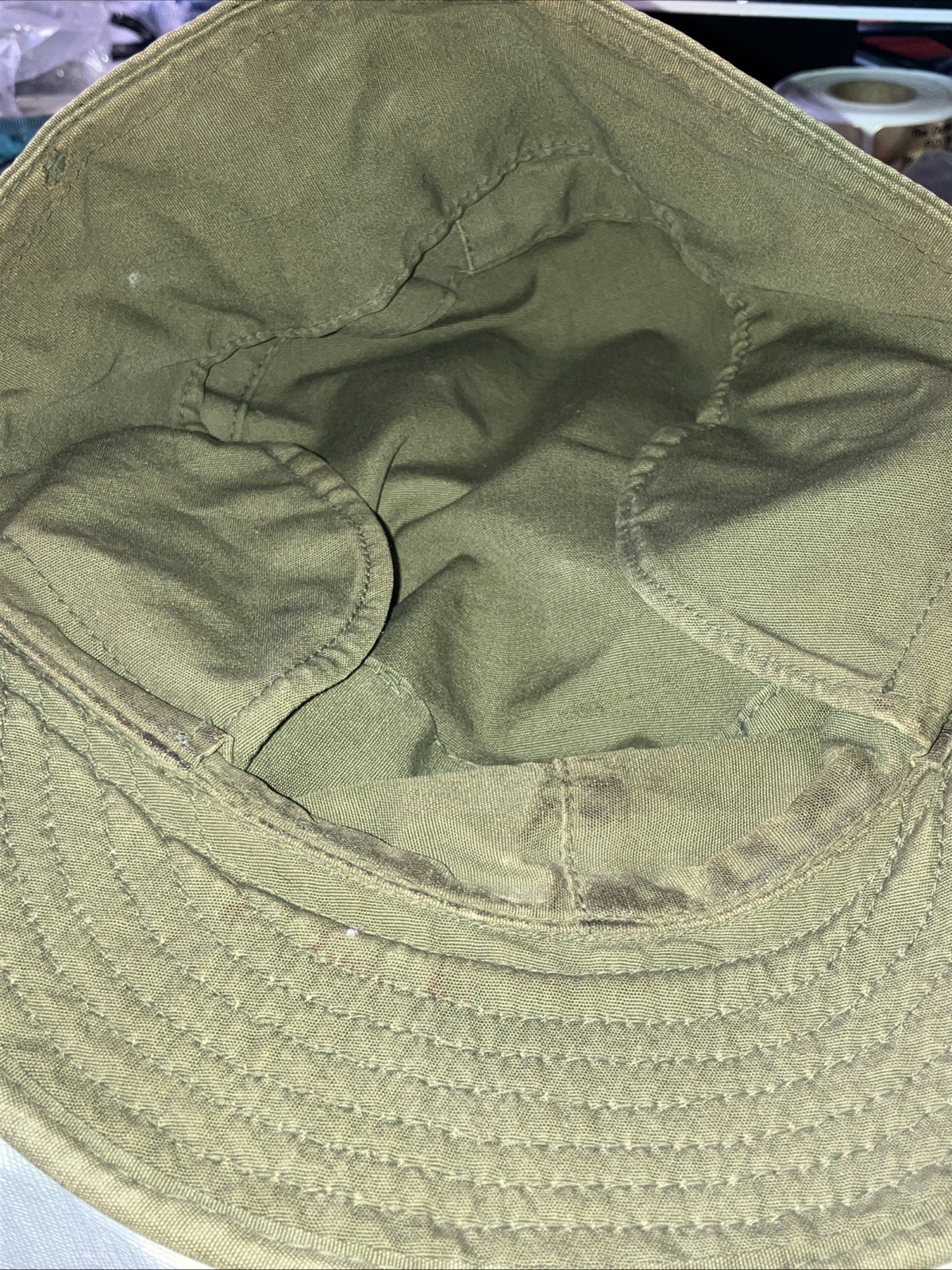 M51 FIELD CAP Dated 1951 6 3/4 ranger airborne mp armor hat fatigue mash patrol