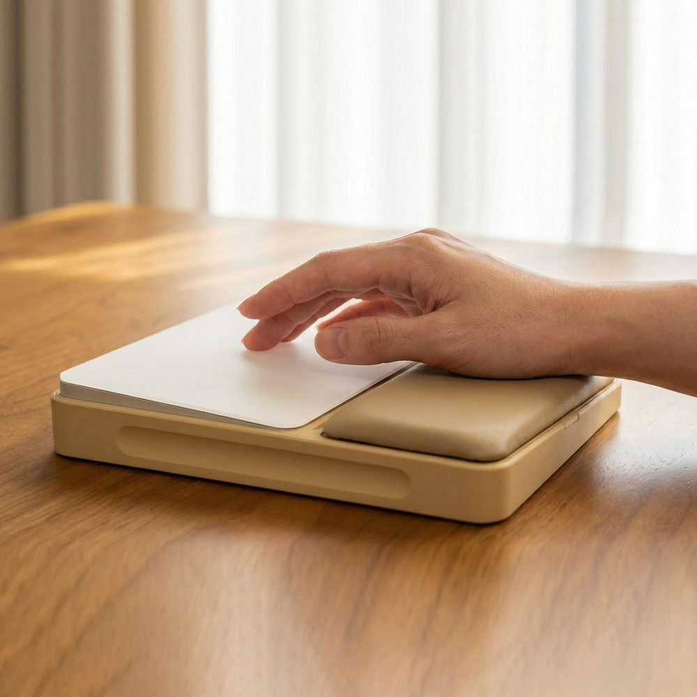 The ergonomic stand for Apple Magic Trackpad