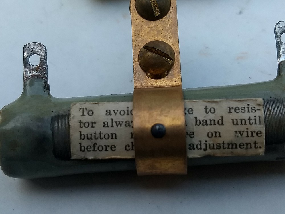 4 Power 700 ohm Adjustable 25 watt resistors Ward Lenard