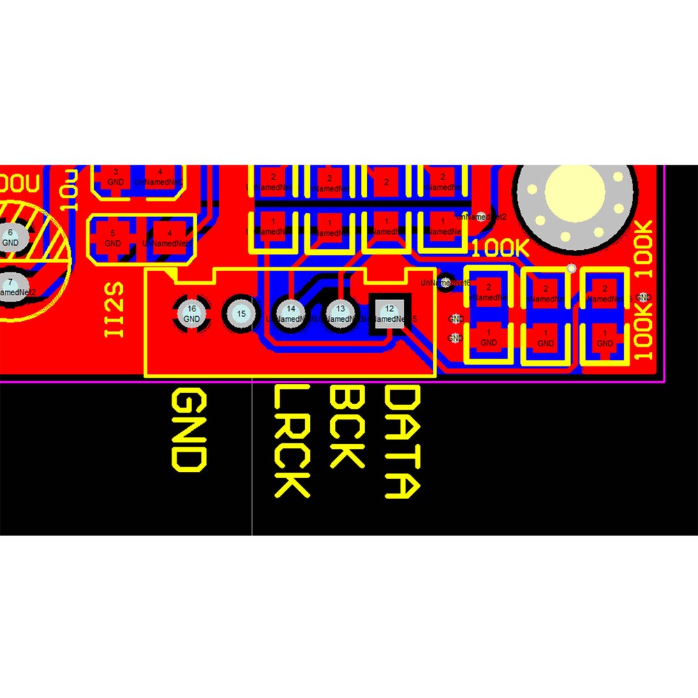 1pc ES9018K2M ES9018 I2S Input Decoder Board NE5532 Op Amp