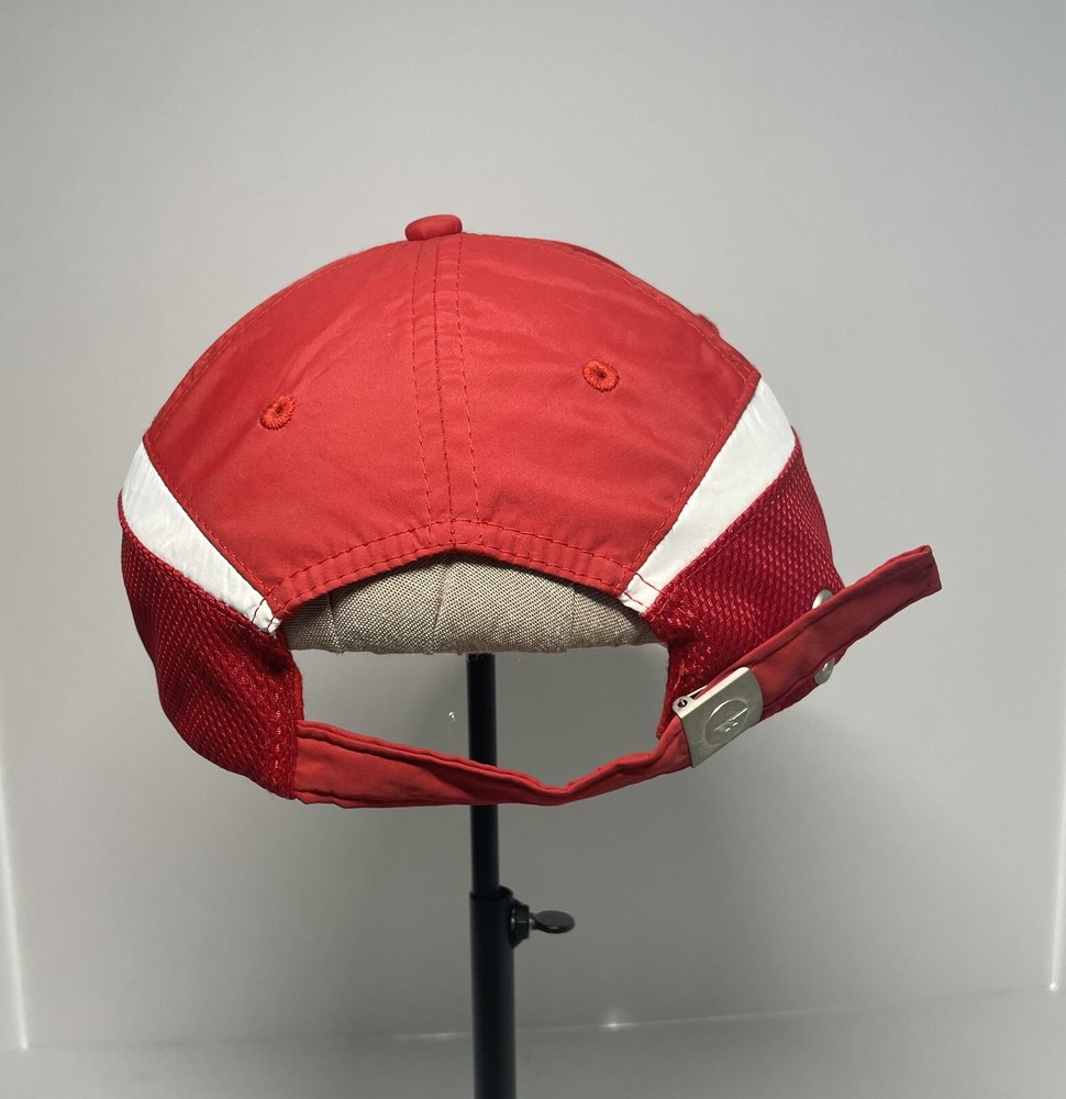 HI-tec golf hat Wack Wack Golf Philippines Red Adjustable