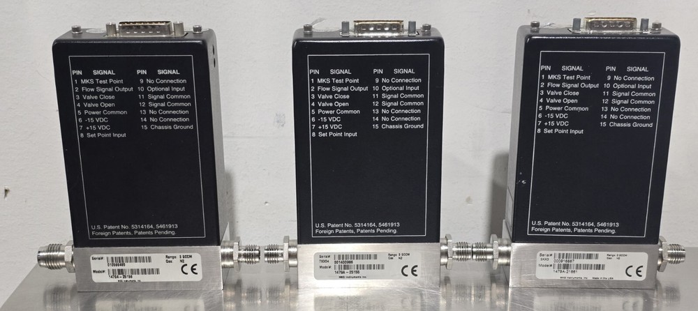 MKS 1479A 3 SCCM N2 Mass-Flo Controller