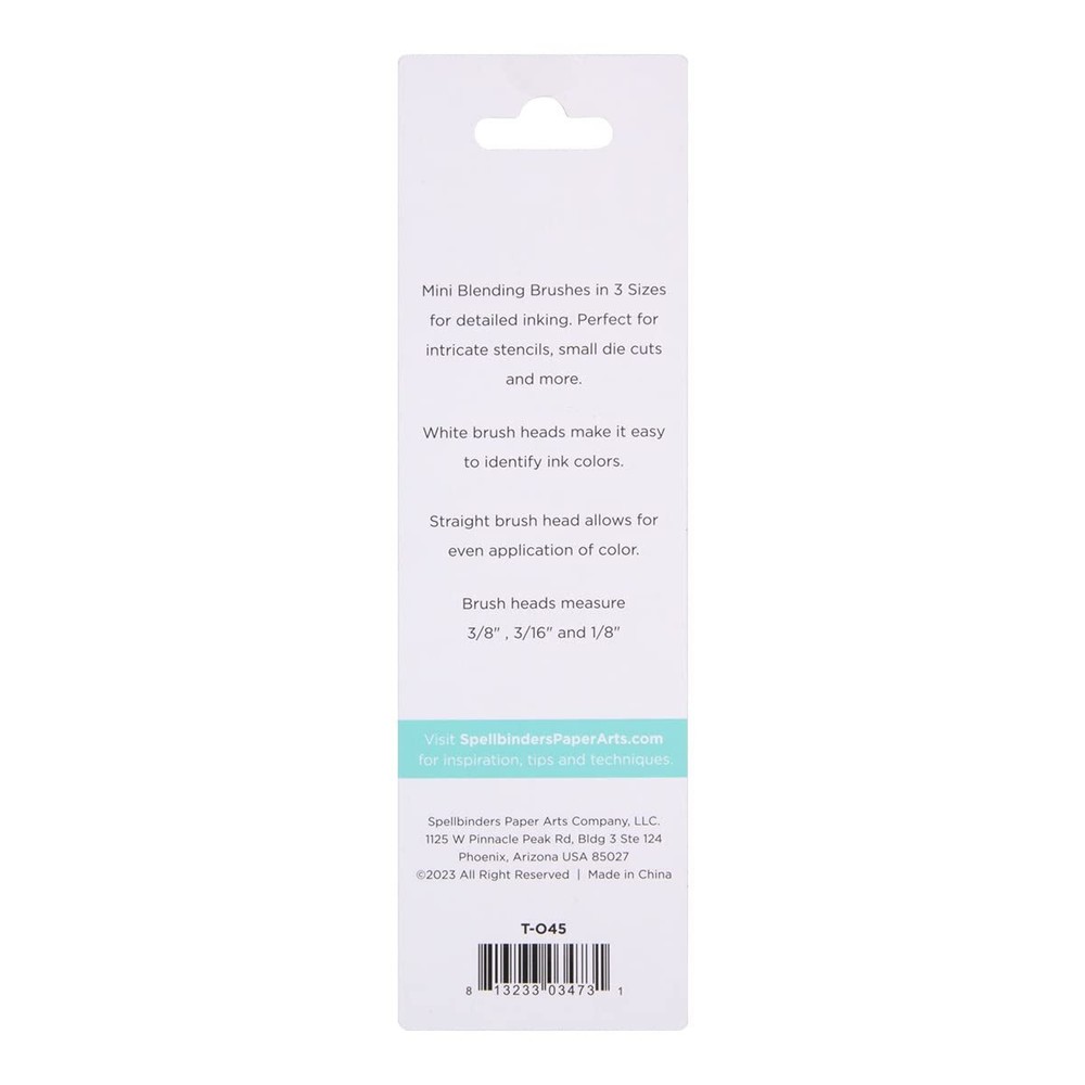 Mini Blending Brush Set White