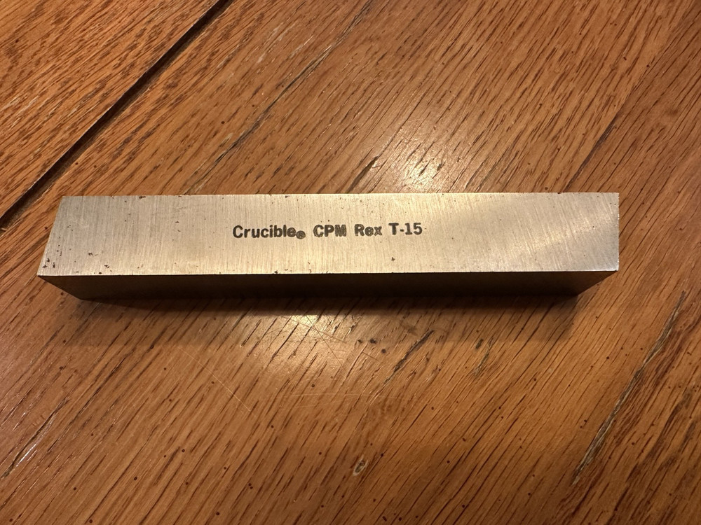 Crucible  CPM Rex T-15 Tool Blank