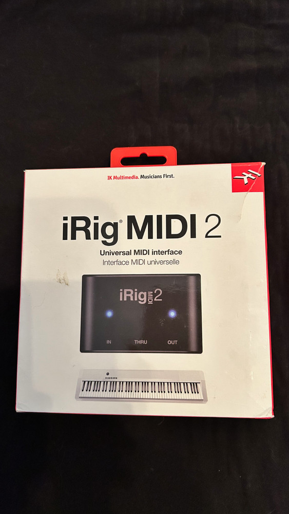 IK Multimedia iRig MIDI 2 Universal MIDI Interface for iOS Devices