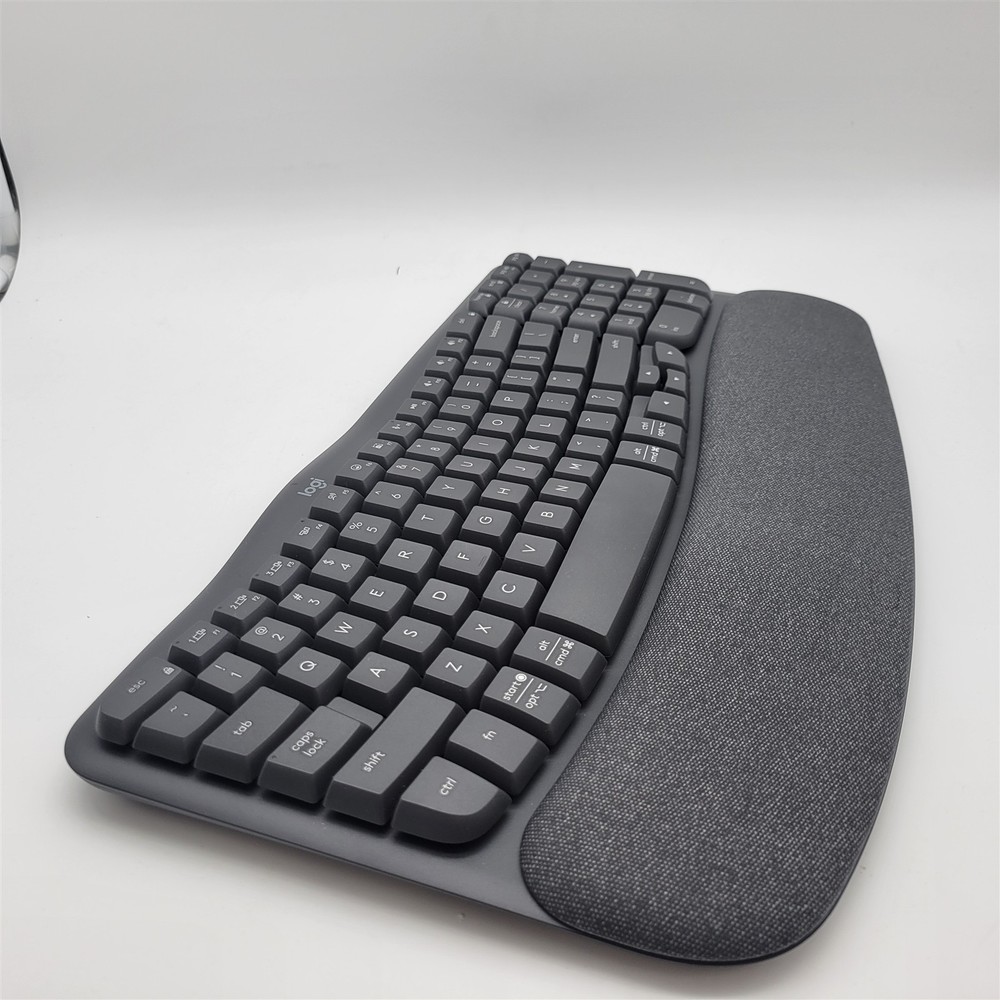 Logitech Wave Keys & Lift Vertical Mouse - Graphite [920-013610]