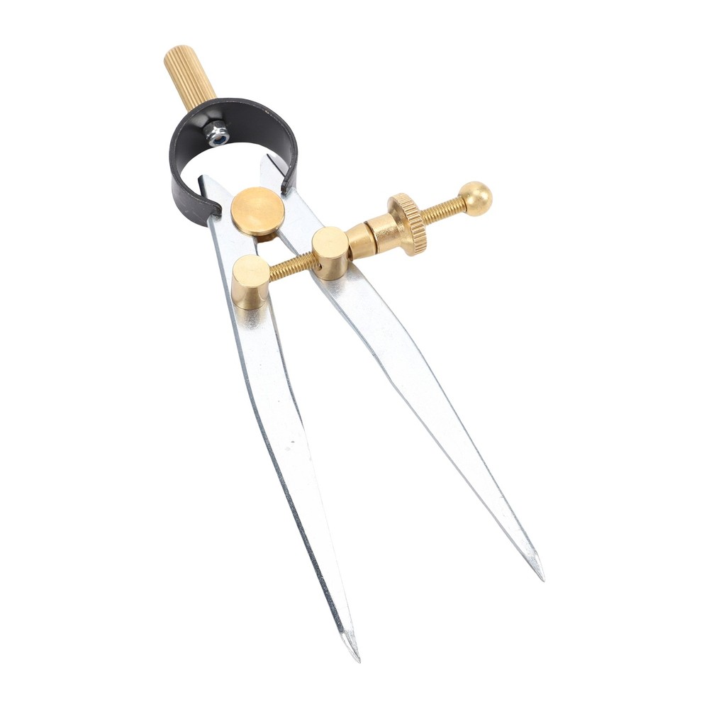 Adjustable Spring Wing Divider Caliper Hardened Steel Drawing Tool For Metalwork