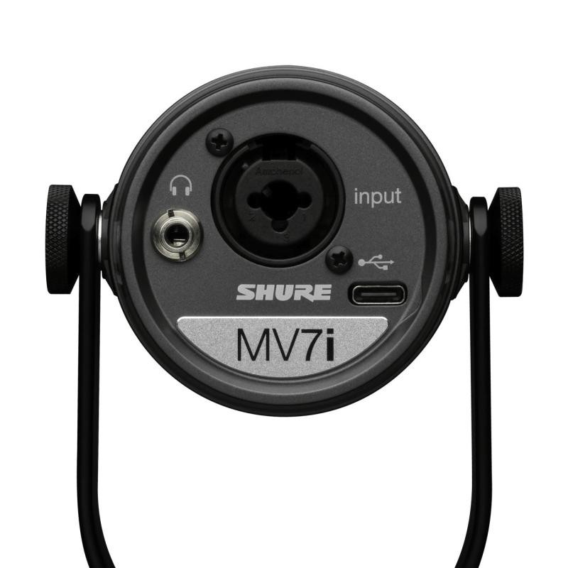 Shure MV7I Microphone Black Studio Microphone
