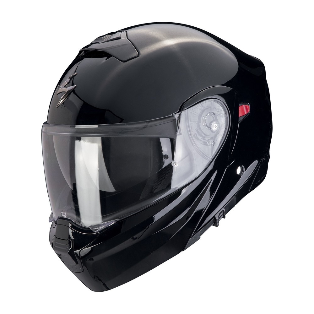 SCORPION MODULAR MOTORCYCLE HELMET EXO-930 EVO SOLID BLACK M