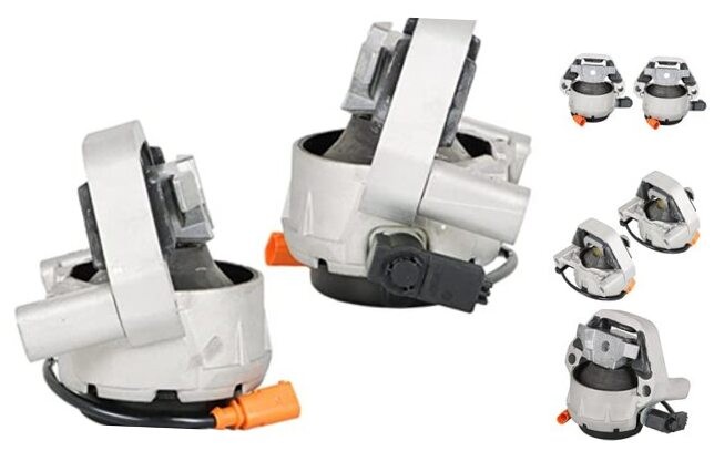Left and Right Engine Mounts Mounting Kit Replacement for A6 A7 Quattro 3.0L