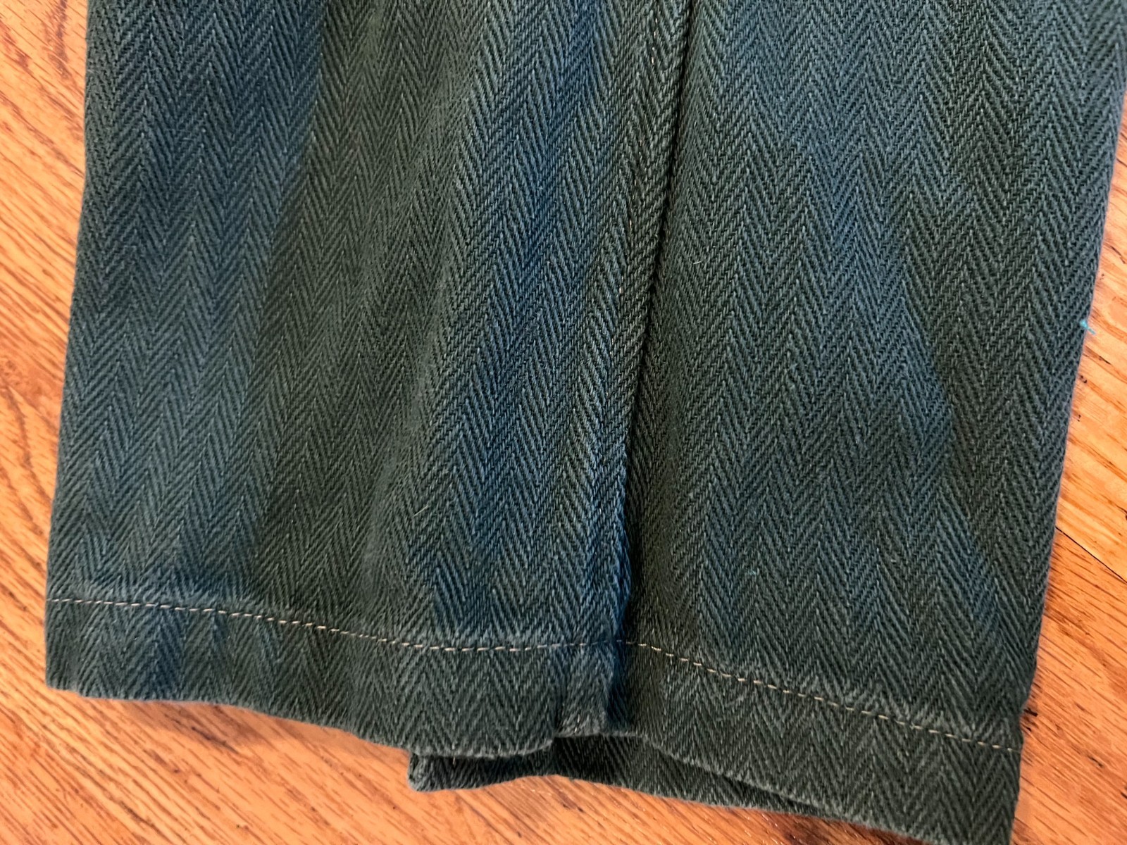 WWII German Heer Panzer Summer Wrap Large/XL Green Cotton Twill Reproduction?