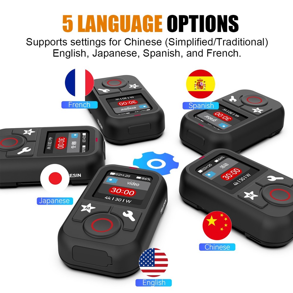 Bluetooth Wireless Remote Controller For GoPro Hero 13 12/11/10/9 Max#Camera^^