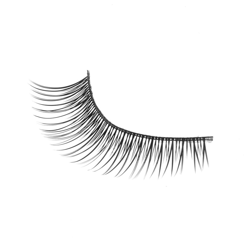 B-7 False Eyelashes for Makeup Black 10 Pair