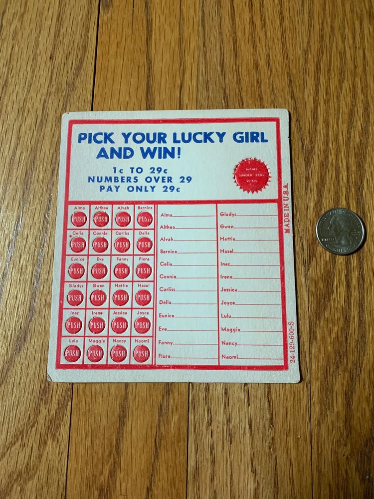 Vintage Push Board