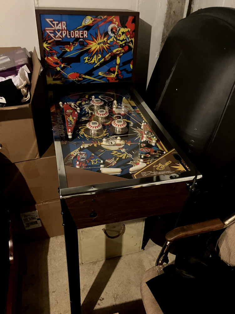 Star Explorer Pinball Machine By Sentinel 1977