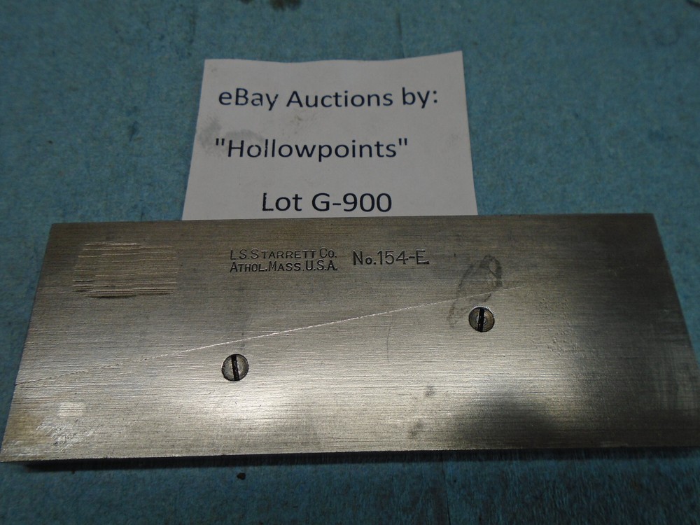 5 Pc Mixed Lufkin & Starrett Adjustable Parallel Set for Machinist Size A-E G900