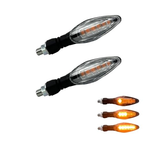 LED Sequential Turn Signal Light E-MARK Vehicle Model 2 PRO Clear / 2pcs