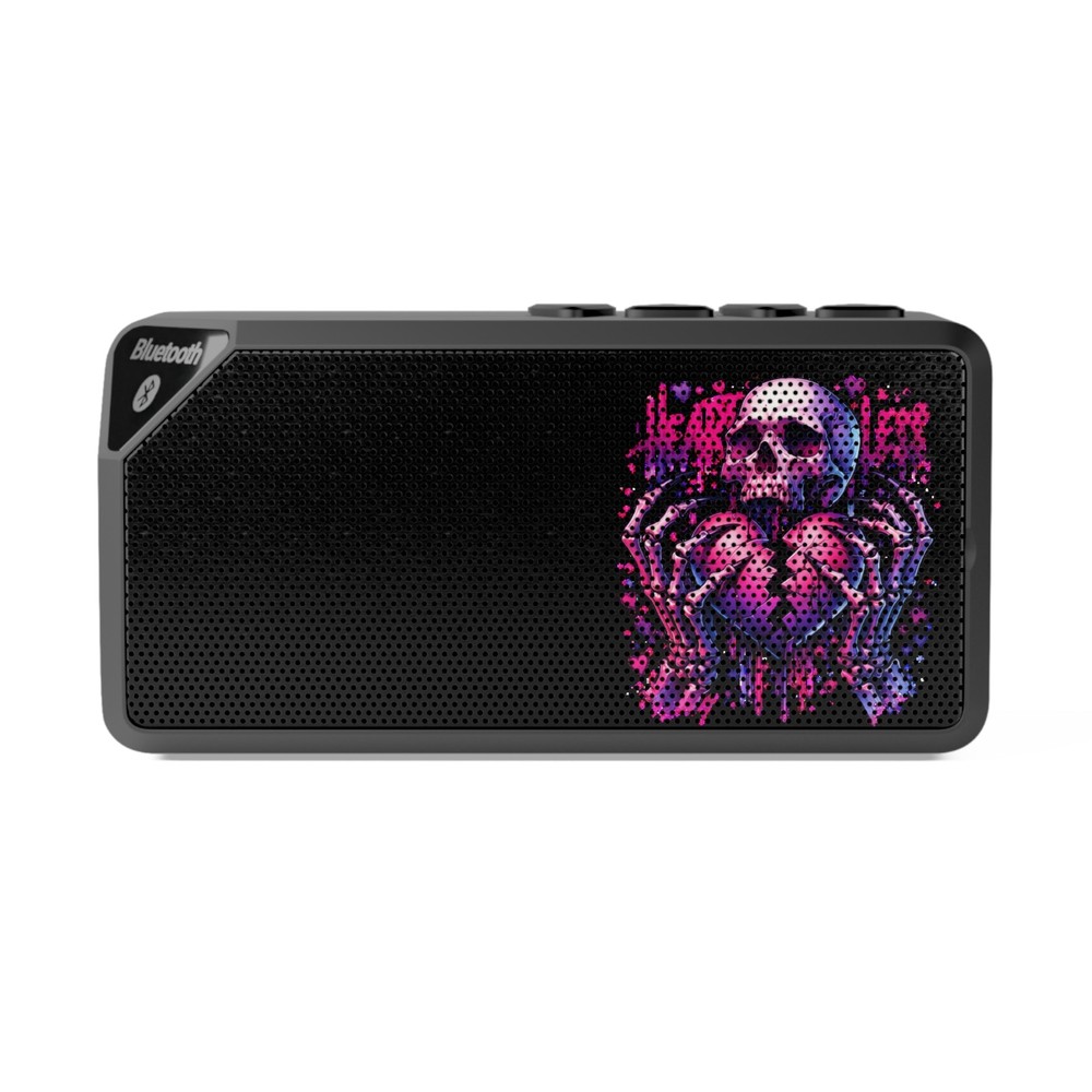 Heartless Skull Broken Heart Jabba Bluetooth Speaker