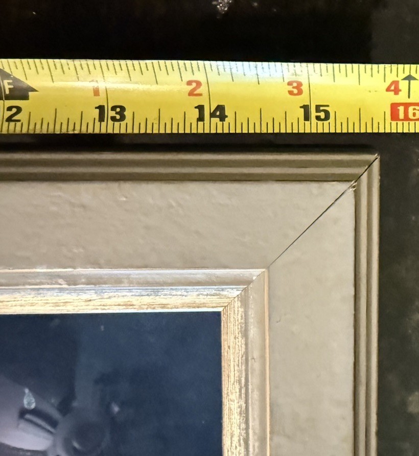 Feeling Blue Ainhoa Cortez Signed 2017 Drawing Framed