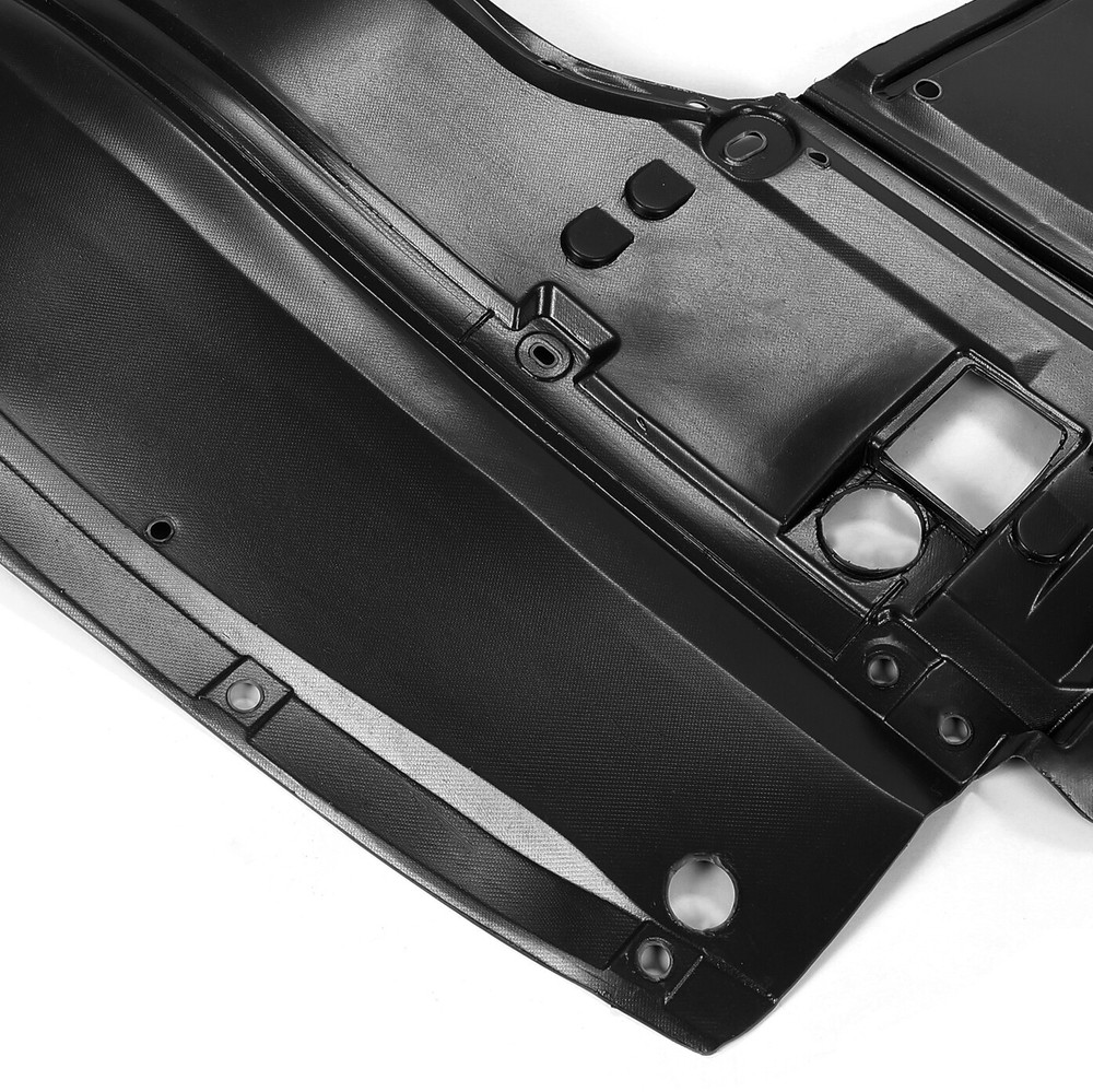 Black Front Engine Splash Shield For 2016-2018 Nissan Altima / 2016-2021 Maxima