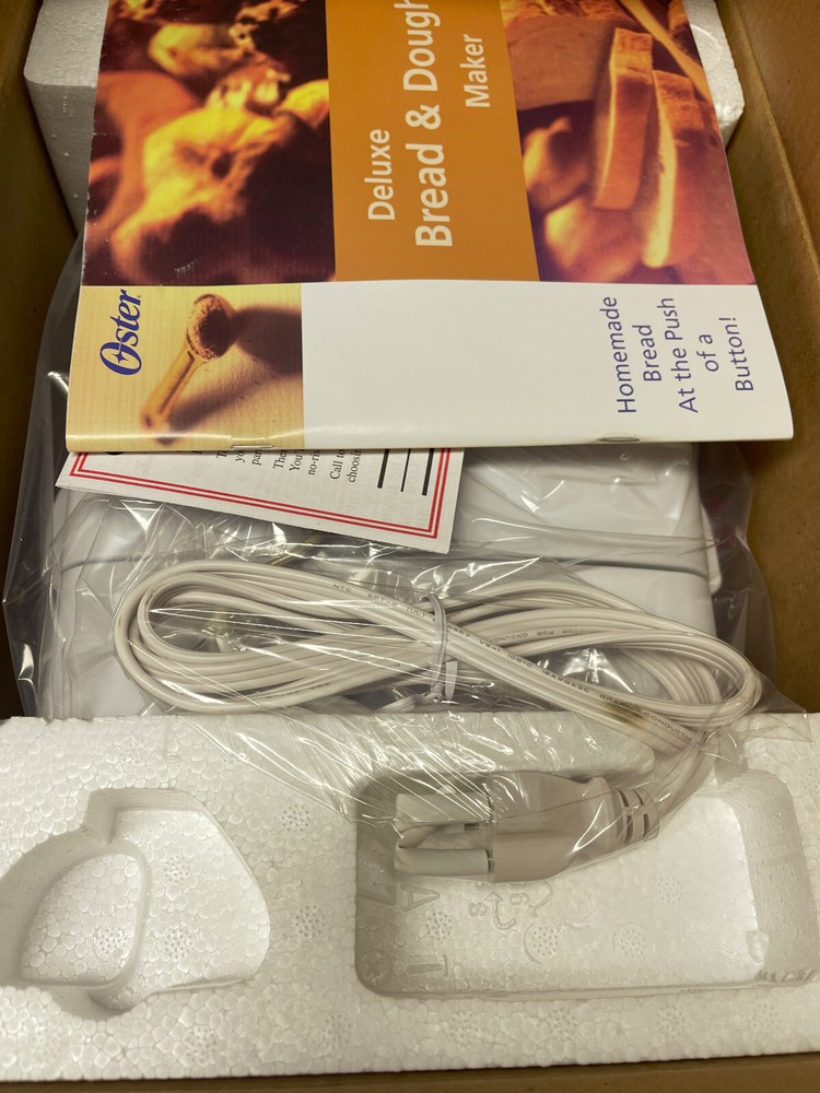 Oster 5814 Deluxe Bread and Dough Maker, NIB