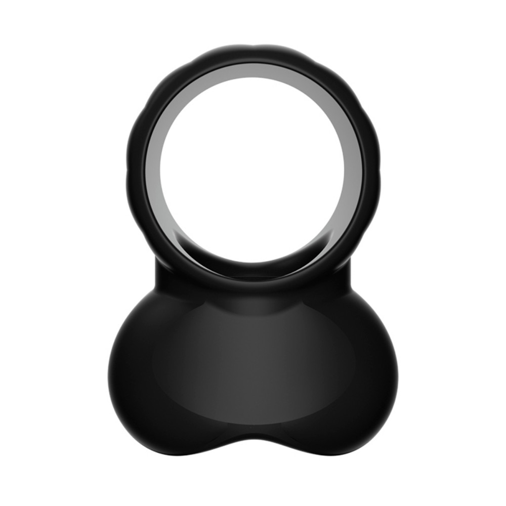 Silicone Ball Stretcher Enhancer Squeeze Scrotum Testicle Ring Delay Ejaculation