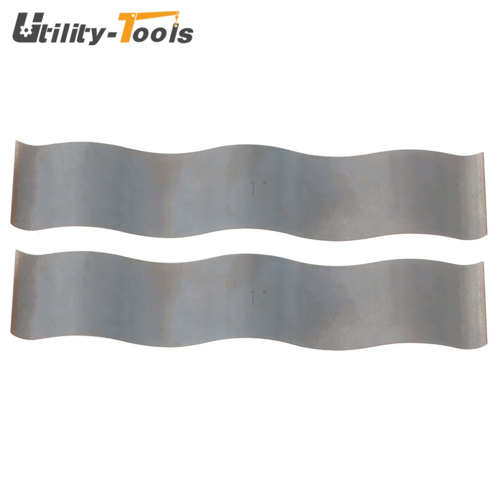 9 Pair 18 Pcs Precise 1/8" Wavy Steel Parallel Parallels.0002" Hardened Set