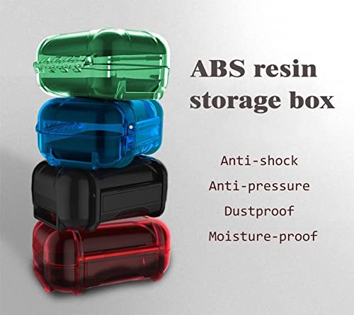 Multifunction Transparent ABS Resin Earphone Case - Multifunction Transparent