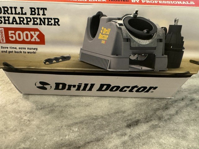 Drill Doctor DD500X Drill Bit Sharpener- Gray