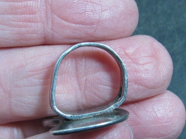 artisan sterling silver ring