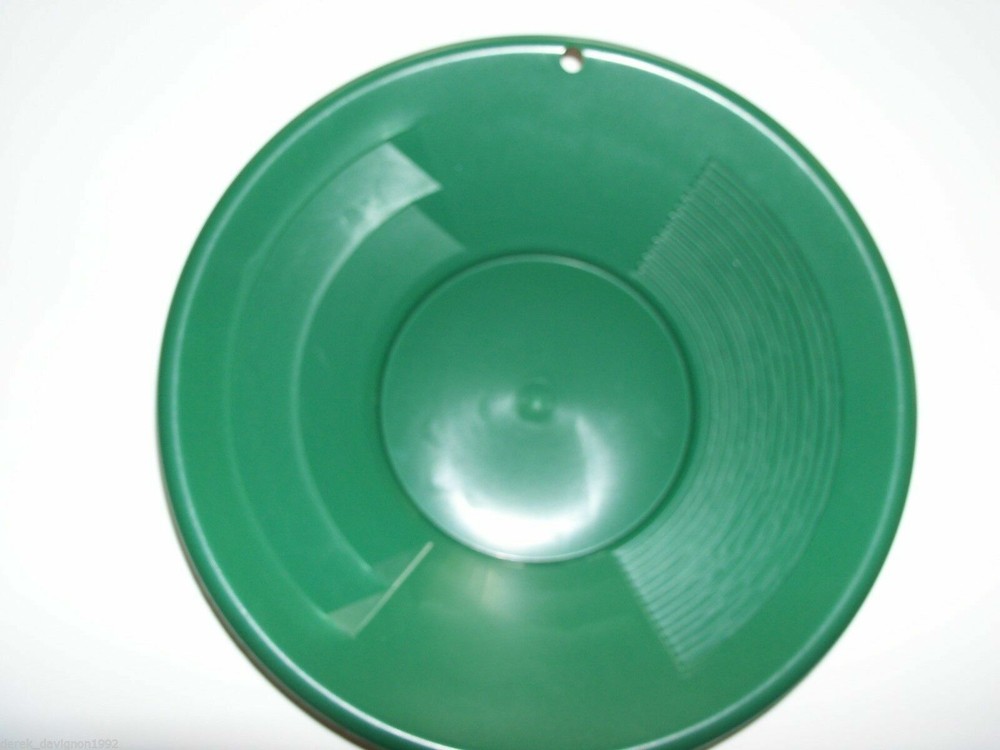 10" Green Gold Pan Panning Kit