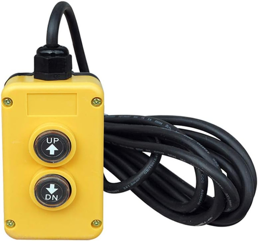 4 Wire Dump Trailer Remote Control Switch for 12V DC Double Acting Hydraulic Pum