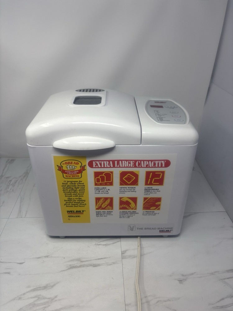 Welbilt The Bread Machine ABM4900 Automatic Bread Maker Used- Works