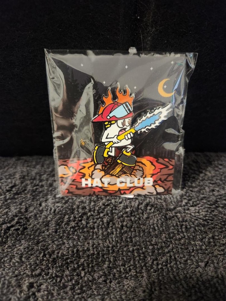 Hat Club CampFire 2.0 Firefighter Lapel Pin