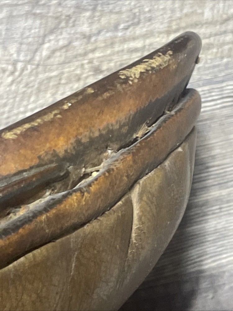 VINTAGE Leather English Horse Saddle Unknown Maker (please read description)