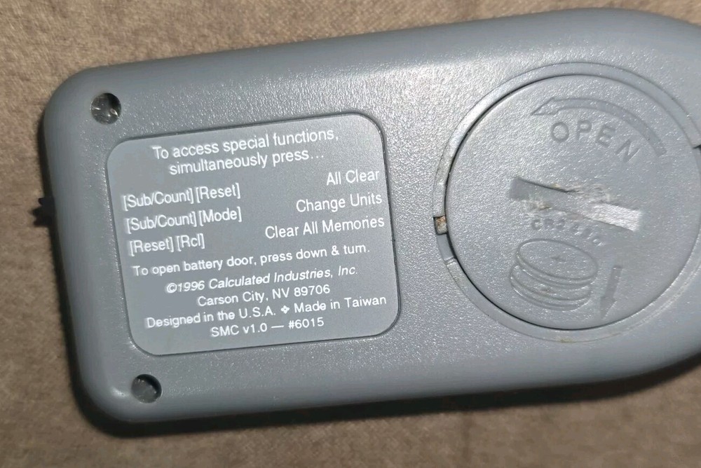 Calculated Industries Scale Master Classic 6015 Digital Plan Estimating Tool