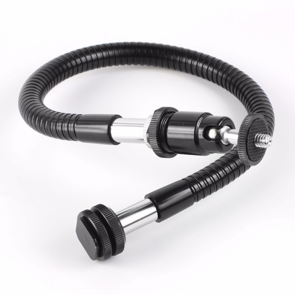 1/4" Screw Mini Ball Head Magic Arm Camera Macro Shot LED Panel Flexible Bracket