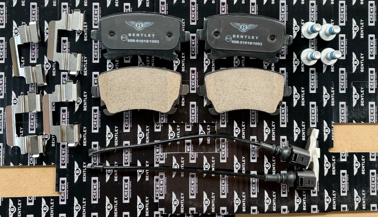 OEM Genuine Rear Brake Pad For 04-18 Bentley Continental Flying Spur 3W0698451J