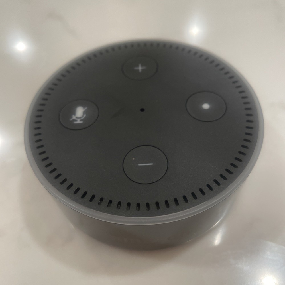 Amazon Echo Dot 2nd Generation Smart Speaker - Black - NO POWER CORD