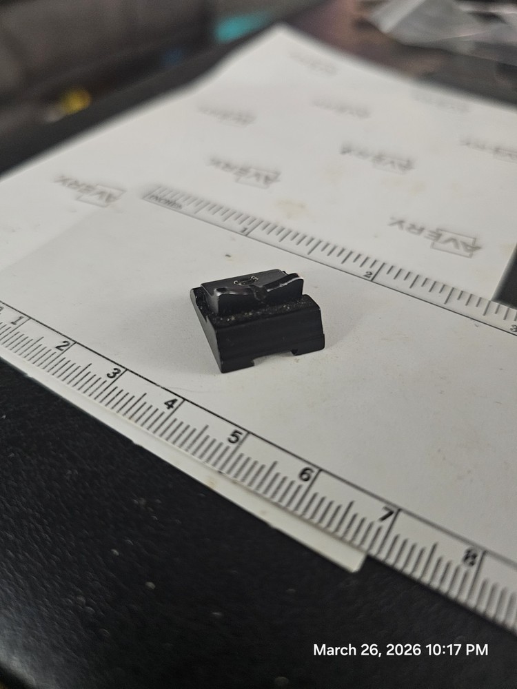 U Notch Rear Sight