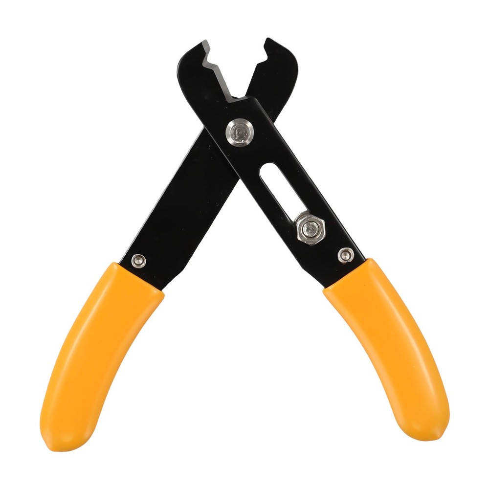 Electrical Wire Cable Cutting Single Hole Wire Stripper Flush Pliers Adjustable