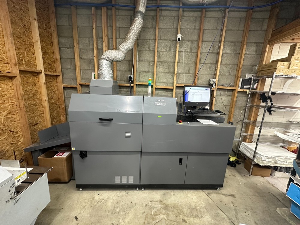Duplo DDC-810 - Raised Spot UV Coater