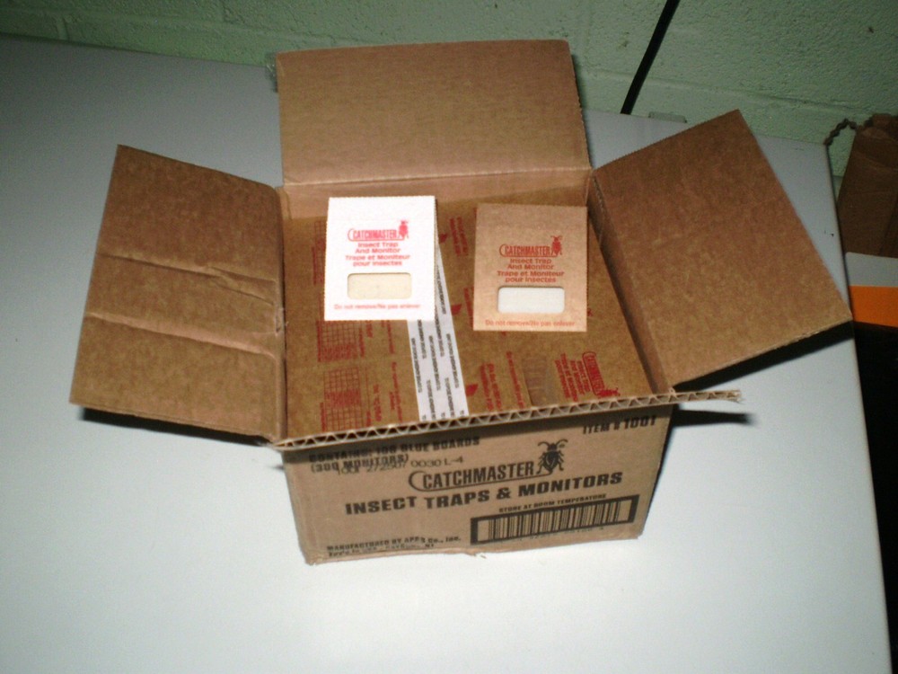 Insect Bug Roach Sticky Trap Qty 300 (Full Box)