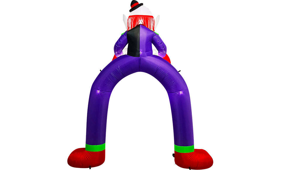9FT CLOWN ARCHWAY HALLOWEEN LED INFLATABLE