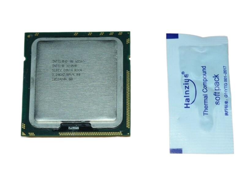 Intel SLBEV Xeon W3565 3.2GHz 8M Socket 1366 4-Core CPU Processor LGA1366