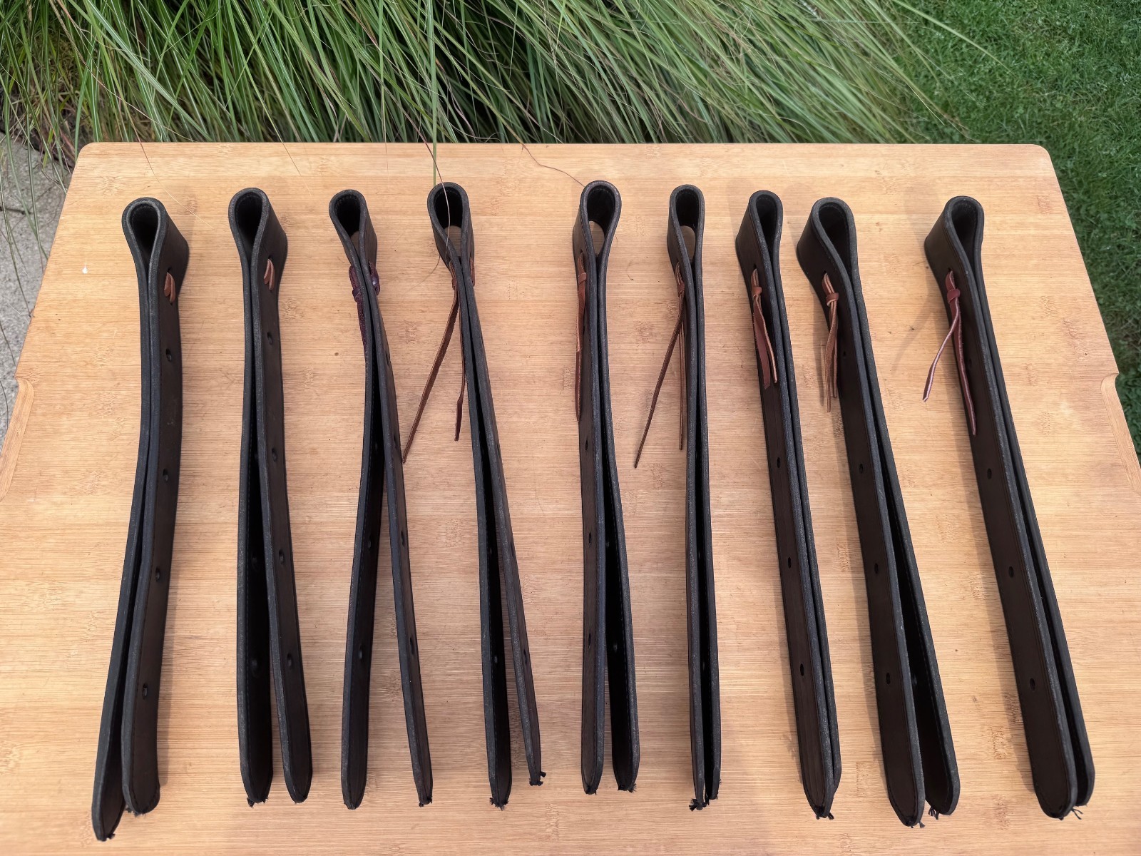 (1) Leather Horse Western Saddle OFF BILLET ~ Cinch Strap ~ Black ~ Top Quality