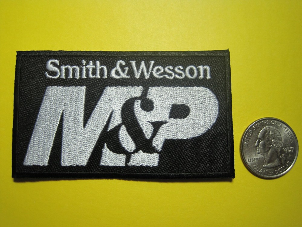 SMITH & WESSON M&P PATCH HOOK BACK FOR VEST, SHIRT, JACKET, HAT, GUN CASE! NEW!